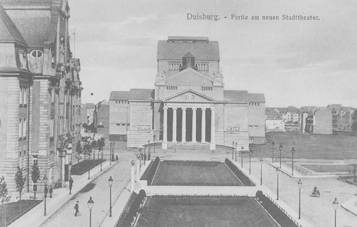 Das Duisburger Stadttheater
Gestern – Heute – Morgen