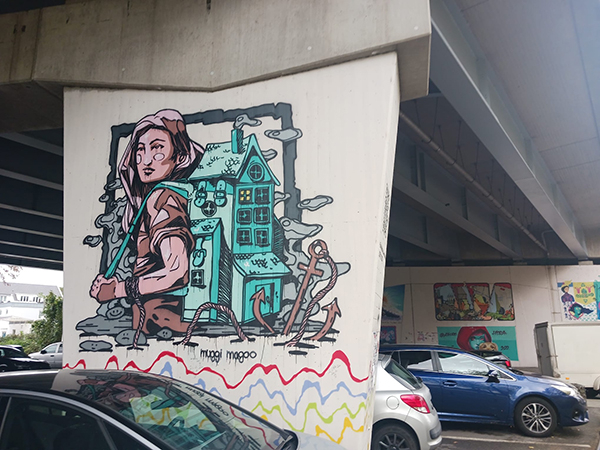 Von der Land-Art zur Street-Art