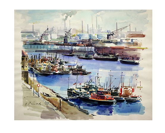 Zwei Flüsse, eine Stadt